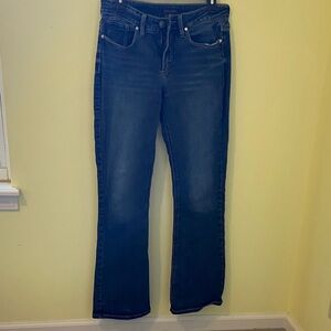 Silver Jeans Navy Indigo Denim Waistband